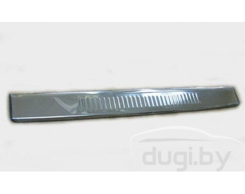 Хром накладка на задний бампер (нерж.) для Trafic